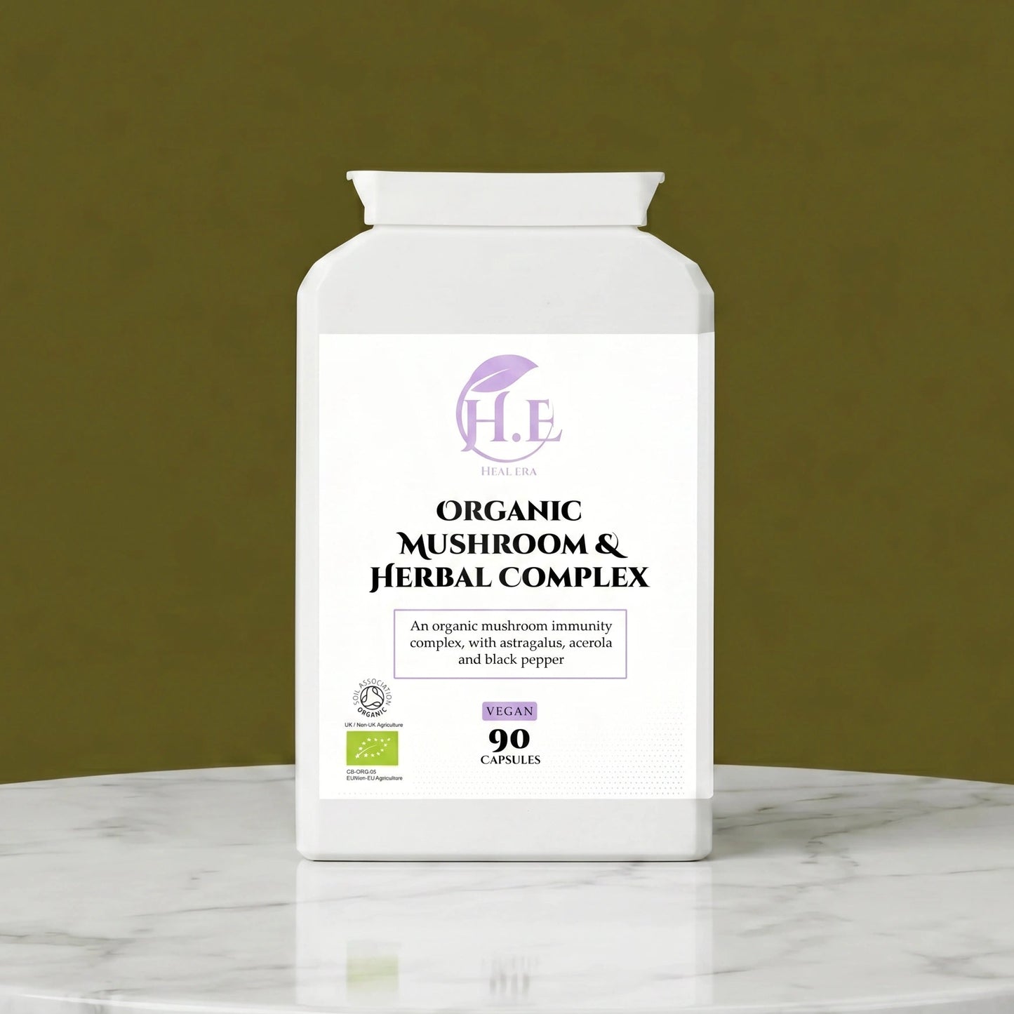 ORGANIC MUSHROOM & HERBAL COMPLEX